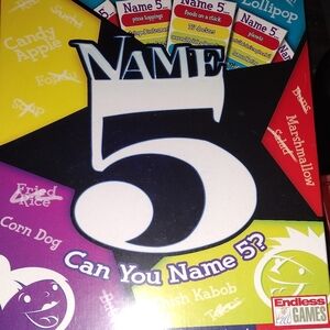 Name 5 game